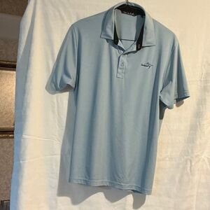 Travis Mathew Light Blue Short Sleeve Polo